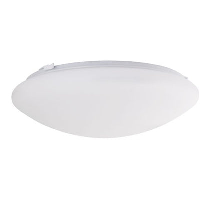 ELCO Lighting ELD32440W Dustin LED High Lumen Decorative Flush Mount Lights 14" 26W 4000K 1820 lm Triac/ELV White Finish