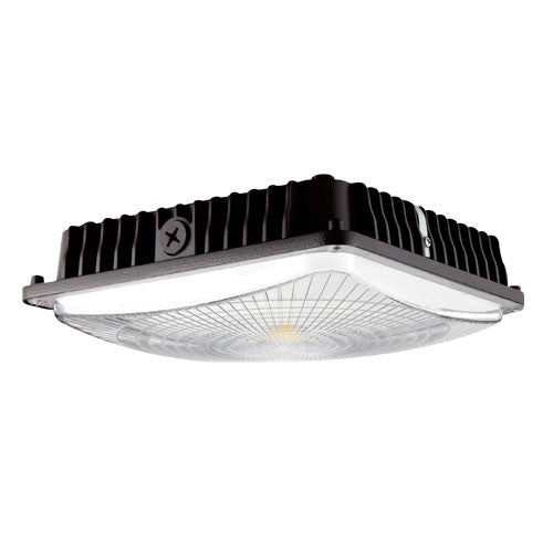 ELCO Lighting ECP45M40 LED Canopy 4 5W 4000K 4100 lm 120/277V 0-10V Dark Bronze Finish