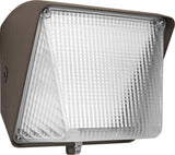 ELCO Lighting EWP30S50 LED Small Wall Packs 30W 5000K 3900 lm 120/277V Dark Bronze Finish