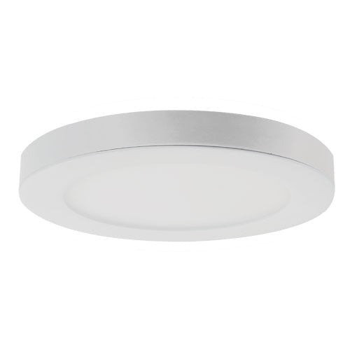 ELCO Lighting ELSF1230W 6 Inch Colby LED Ceiling Mount Disk Light 13.5W 3000K 900 lm White Finish