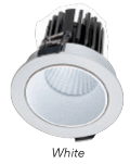 Westgate LRD-10W-40K-3WTR-WH 3 Inch LED Architectural Winged Recessed Light Open Trim White Finish