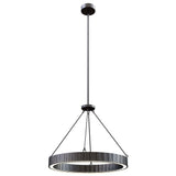 Alora Lighting PD361230UB LED Kensington 30-Inch Pendant in Blackened Steel 2700K Urban Bronze Finish