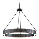 Alora Lighting PD361230UB LED Kensington 30-Inch Pendant in Blackened Steel 2700K Urban Bronze Finish