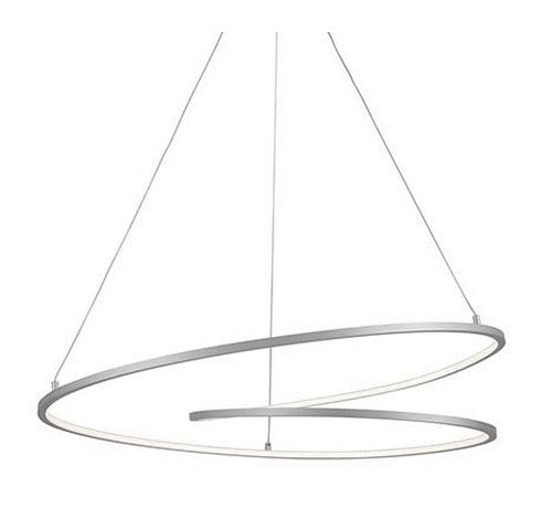 Kuzco Lighting PD11132-XX Twist LED Antique Silver Pendant Light 120V - BuyRite Electric