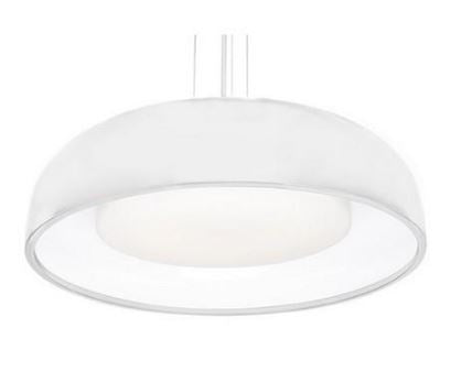 Kuzco Lighting PD13124-WH LED Beacon Pendant Light 120V White Finish