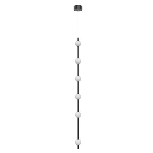 Kuzco Lighting PD14760-BK LED Misaki 59.13 Inch 36W Pendant Ceiling Light Black Finish