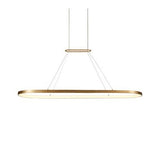 Kuzco Lighting PD19347-AN LED Eerie Linear Suspension Light 120V Antique Brass Finish