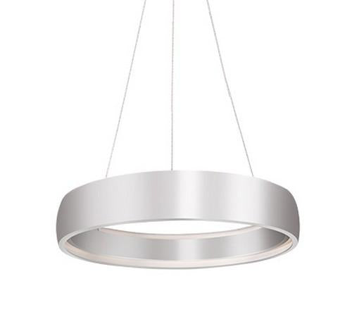 Kuzco Lighting PD22723-XX Halo Halo Circular Brushed Silver Pendant Light 120V - BuyRite Electric
