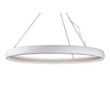 Kuzco Lighting PD22772-WH LED Halo Circular Pendant Light 120V White Finish