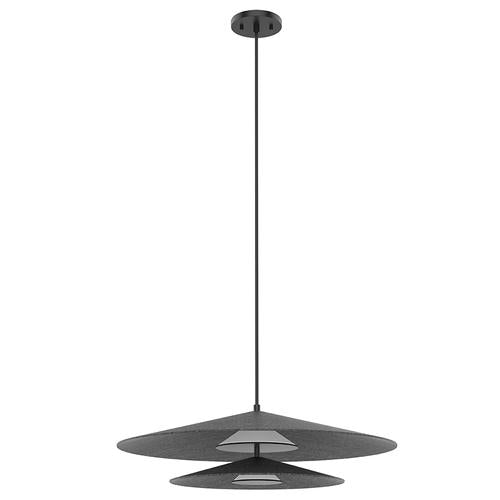 Kuzco Lighting PD22907-GY LED Cruz 24 Inch Pendant Ceiling Light Grey Finish