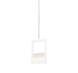 Kuzco Lighting PD31405-WH LED Ratio Rectangular Border Pendant Light 120V White Finish