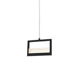 Kuzco Lighting PD31408-BK LED Ratio Rectangular Border Pendant Light 120V Black Finish