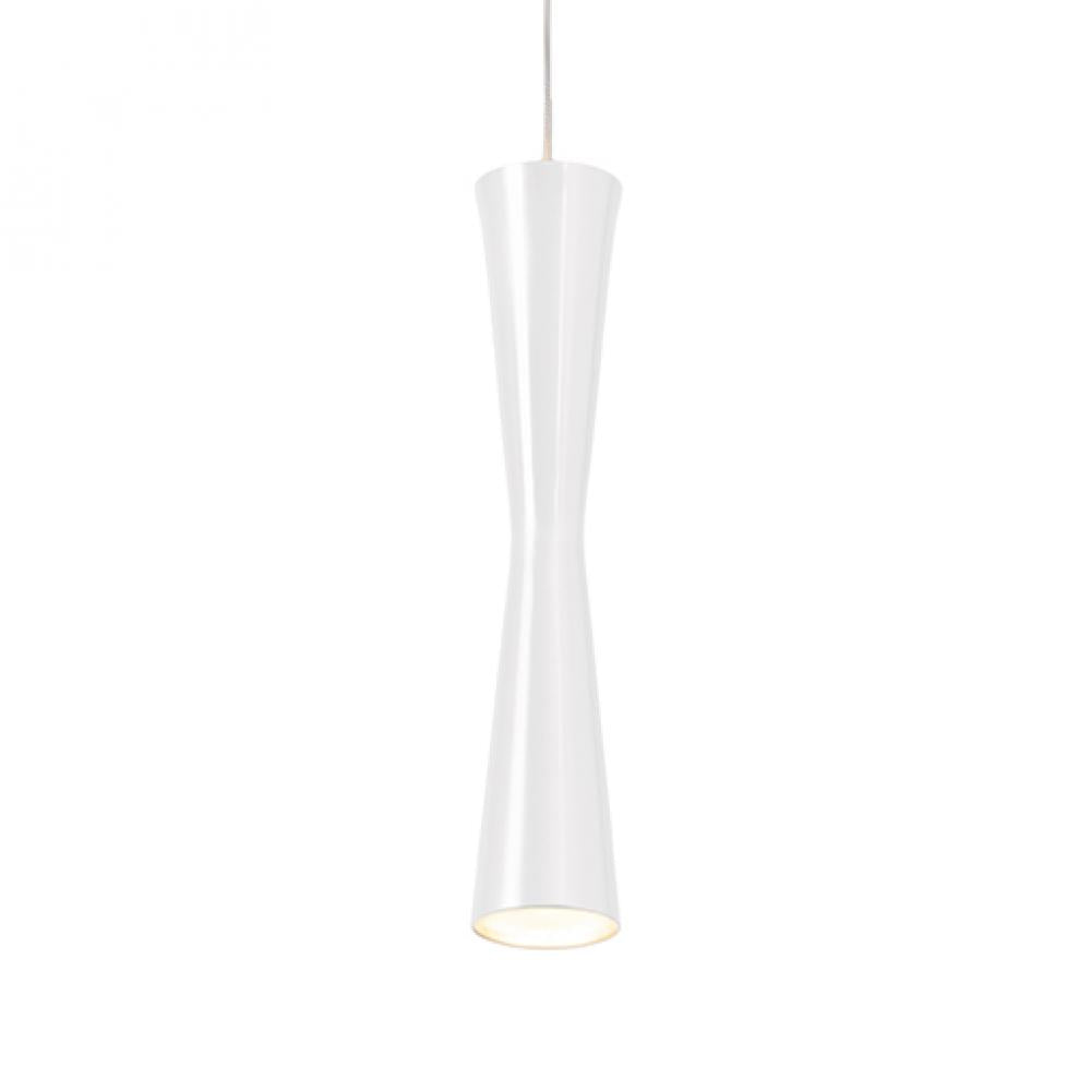Kuzco Lighting PD42502-WH LED Robson 2 Inch Pendant Ceiling Light White Finish