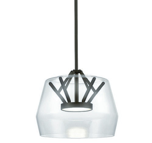 Kuzco Lighting PD61412-XX Deco LED Mini Black Pendant Light 120V - BuyRite Electric