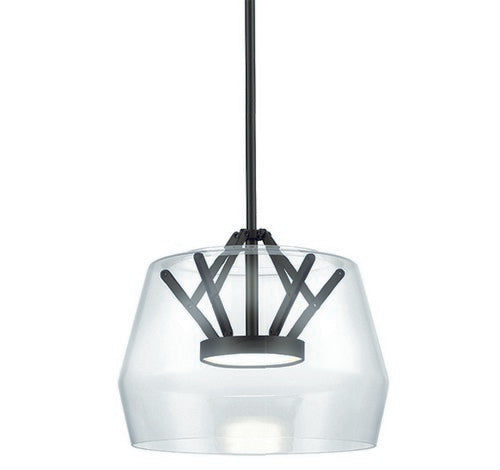 Kuzco Lighting PD61412-XX Deco LED Mini Black Pendant Light 120V - BuyRite Electric