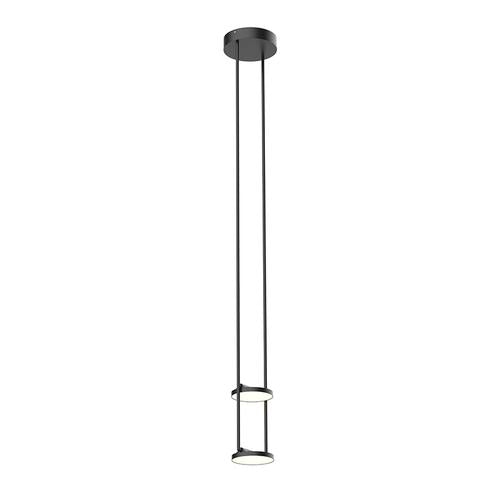 Kuzco Lighting PD72208-BK LED Novel 6 Inch Pendant Ceiling Light Black Finish
