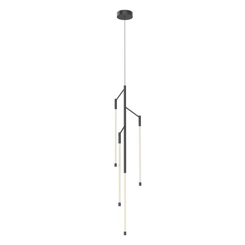 Kuzco Lighting PD74746-BK LED Motif 46 Inch Pendant Ceiling Light Black Finish