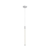 Kuzco Lighting PD75021-CH LED Motif 21 Inch Pendant Ceiling Light Chrome Finish