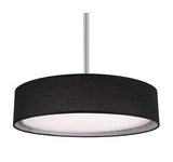 Kuzco Lighting PD7916-BK LED Dalton Semi-Flush Mount Ceiling Light 120V Black Finish