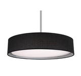 Kuzco Lighting PD7920-BK LED Dalton Semi-Flush Mount Ceiling Light 120V Black Finish