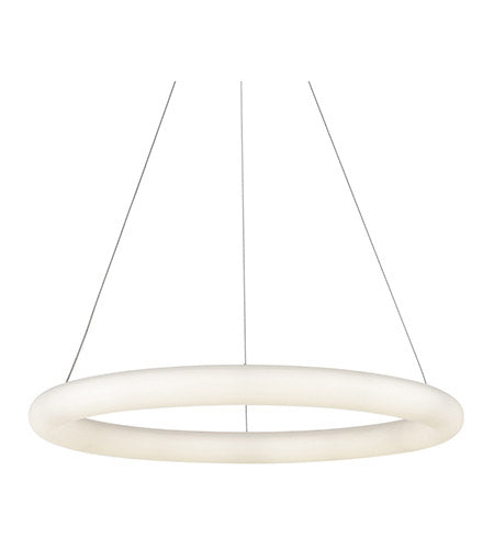 Kuzco Lighting PD80324-WH LED 24 Inch Cumulus Minor Pendant Ceiling Light White Finish