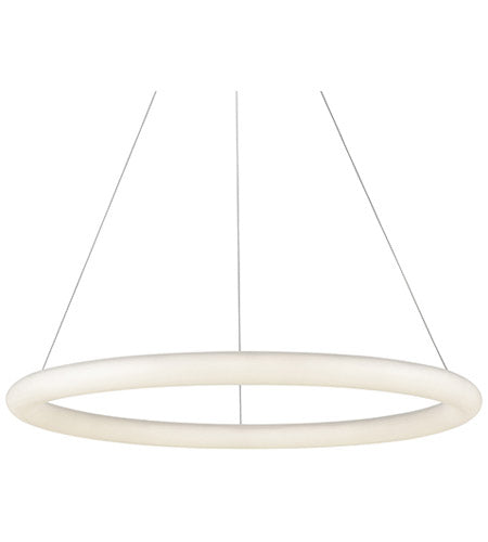 Kuzco Lighting PD80332-WH LED 32 Inch Cumulus Minor Pendant Ceiling Light White Finish
