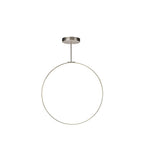 Kuzco Lighting PD82536-BN LED 36 Inch Cirque Pendant Ceiling Light Brushed Nickel Finish