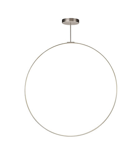 Kuzco Lighting PD82560-BN LED 60 Inch Cirque Pendant Ceiling Light Brushed Nickel Finish