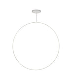 Kuzco Lighting PD82560-WH LED 60 Inch Cirque Pendant Ceiling Light White Finish