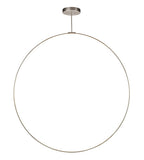 Kuzco Lighting PD82572-BN LED 72 Inch Cirque Pendant Ceiling Light Brushed Nickel Finish