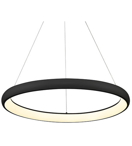 Kuzco Lighting PD82732-BK LED Cortana 32 Inch Pendant Ceiling Light Black Finish
