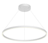 Kuzco Lighting PD87136-WH LED 78W Cerchio Pendant Ceiling Light 3000K White Finish