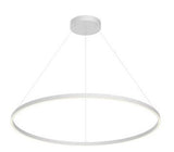 Kuzco Lighting PD87148-WH LED 103W Cerchio Pendant Ceiling Light 3000K White Finish