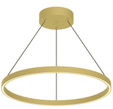 Kuzco Lighting PD87160-BG 59 inch Cerchio Modern LED Pendant Ceiling Light, Brushed Gold Finish