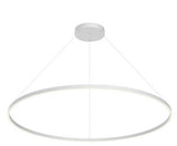 Kuzco Lighting PD87160-WH LED 128W Cerchio Pendant Ceiling Light 3000K White Finish