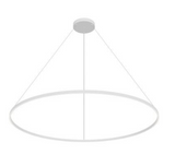 Kuzco Lighting PD87772-WH 71 inch Cerchio Modern Hanging LED Pendant Ceiling Light, White Finish