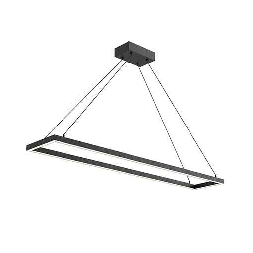 Kuzco Lighting PD88548-BK Piazza LED Pendant Light Black Finish