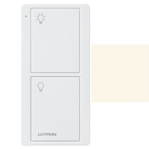 Lutron PJ2-2B-TBI-L01 Lutron Pico Wireless Control - 2 Button - Biscuit