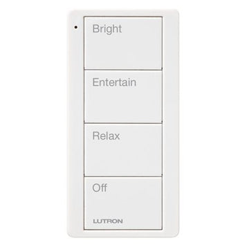 Lutron PJ2-4B-GWH-P03 Lutron Pico Wireless Control - 4-Button Any Room Scene - White