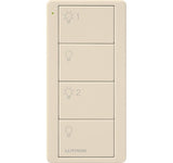 Lutron PJ2-4B-WH-L21P Pico Dual Group Wireless Remote Controller And Mounting