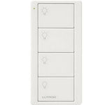 Lutron PJ2-4B-WH-L21P Pico Dual Group Wireless Remote Controller And Mounting