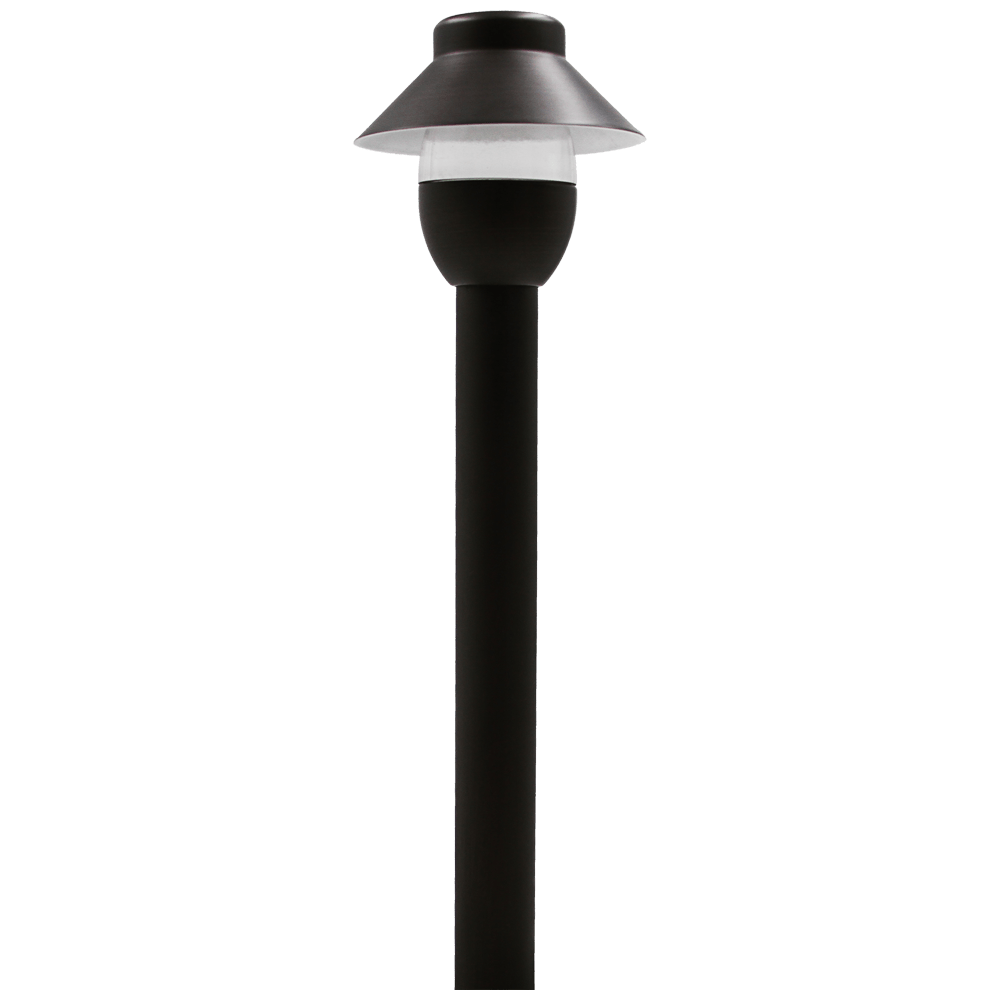 ABBA Lighting USA PLB01 LED Heavy Duty Cast Brass Path Light