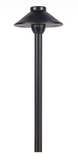 ABBA Lighting PLB02-DB Cast Path Light With ABS Ground Stake 12V AC / DC, Dark Brass Finish