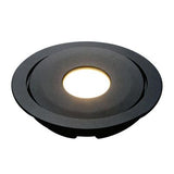 Core Lighting PLC420TL-27K-BK-24V, LED 4.8W Adjustable Puck Light, 24V Color Temperature 2700K Black Finish