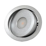 Core Lighting PLC420TL-40K-WH-24V, LED 4.8W Adjustable Puck Light 24V, Color Temperature 4000K White Finish