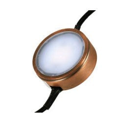 Core Lighting PLC450B-40K-WH 4.3W Two Wire Puck Light PLC450 Model, 4000K Color Temperature, White Finish