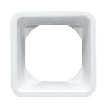 ELCO Lighting PR22W 2 Inches Square Flexa Interchangeable Reflector Trims White Finish