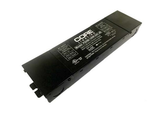 Core Lighting PSHW-60W-24V-JB-010DM 60W 24V Hardwire Junction Box Driver with 0-10 Dimming