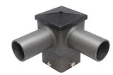 Westgate PSS4T90HTZ LED Manufacturing Square Horizontal Tenon Bronze Slips On 4 Inch Pole No Adaptor Needed