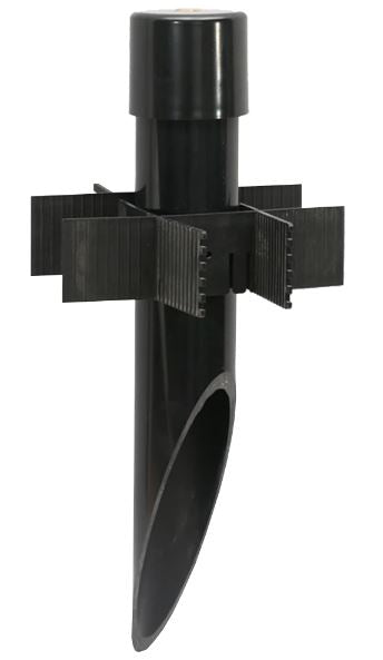 ABBA Lighting USA PV51 LED Heavy Duty PermaPost PVC Post with Cap for Landscape Lighting Fixtures